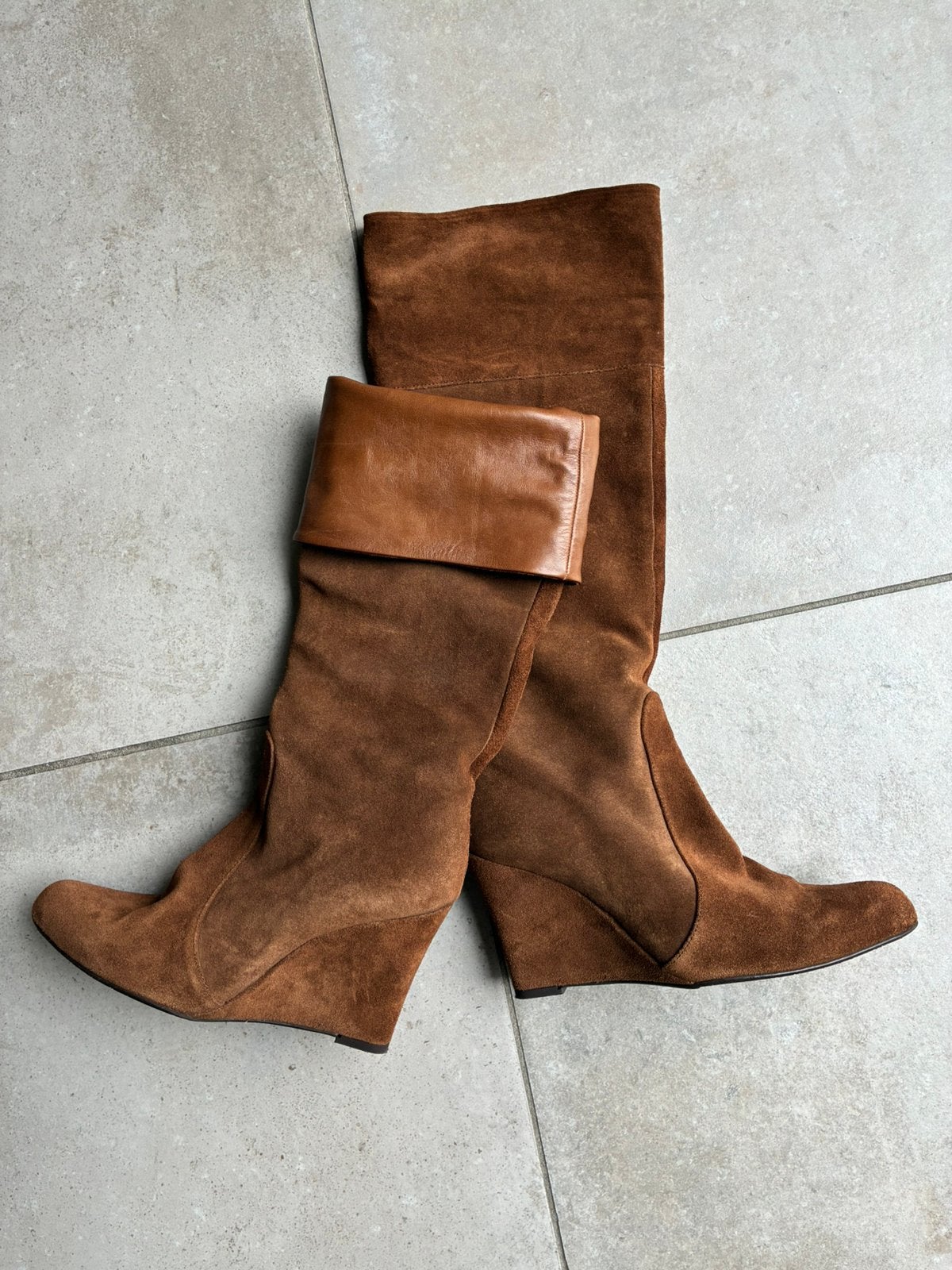 Boots van het merk Frida, Kleding | Dames, Ophalen, Hoge laarzen, Bruin, Nieuw