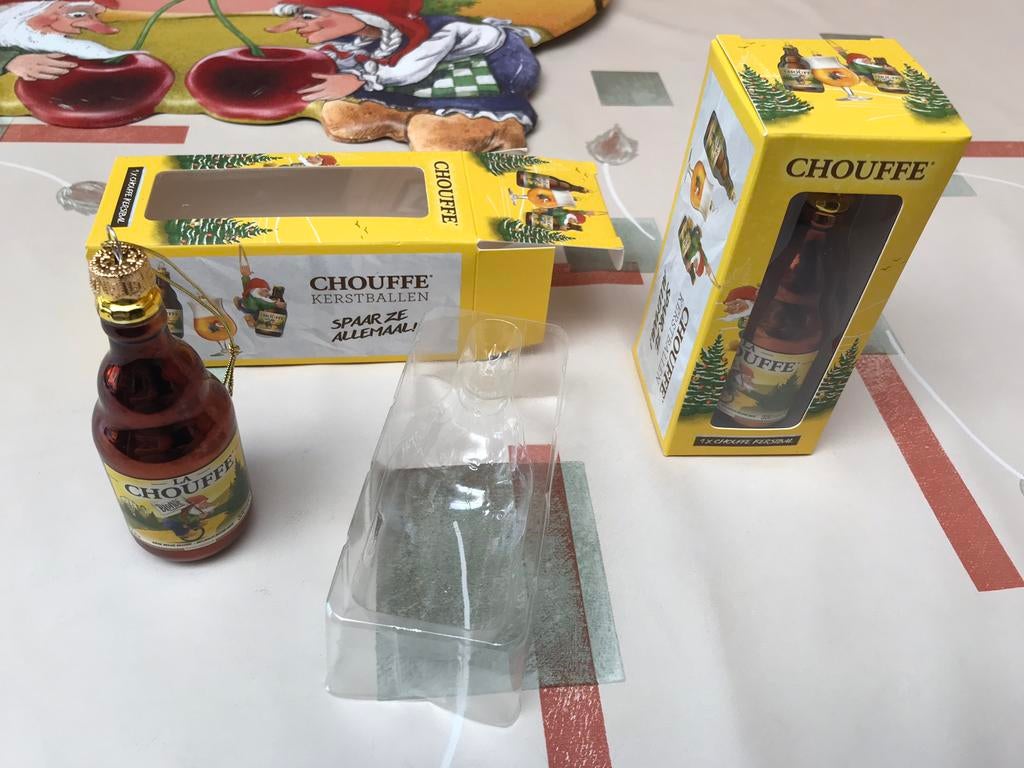 Chouffe kerst flesjes,2 voor 13€, Ophalen of Verzenden, Nieuw, Overige typen