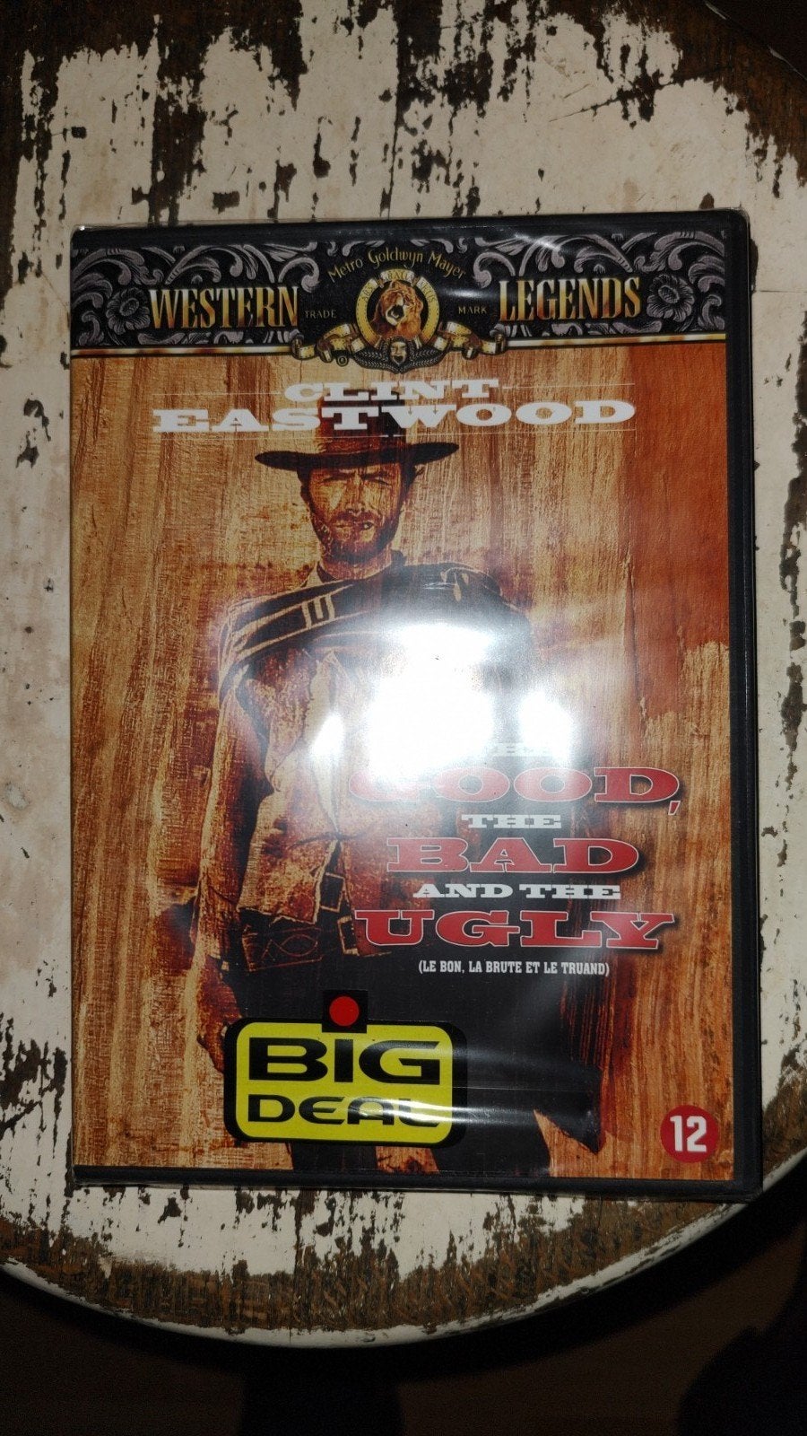 The Good The Bad And the Ugly van Sergio Leone spliksplinter, Cd's en Dvd's, Dvd's | Klassiekers, 1960 tot 1980, Nederlands, Ophalen of Verzenden