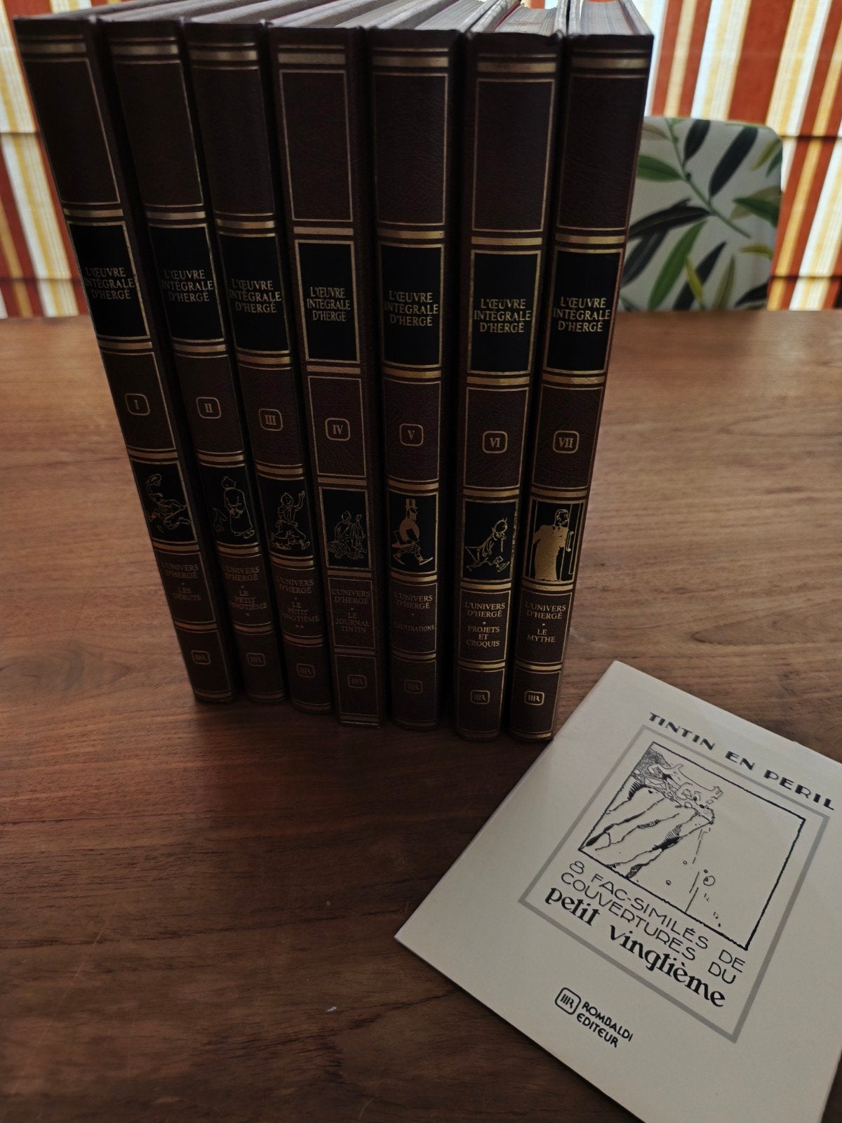 Rombaldi Univers Hergé complète. Tome 1 numéroté, Enlèvement ou Envoi