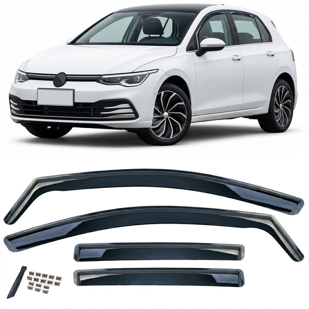 Zijwindscherm Geschikt Voor VW Golf 8 Zijwindschermen Zijwin, Verzenden