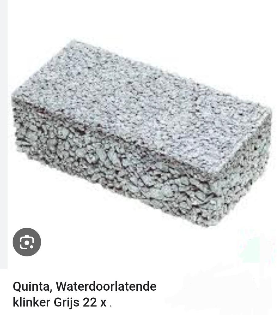 Waterdoorlatende klinkers, Tuin en Terras, Ophalen, Nieuw, Klinkers