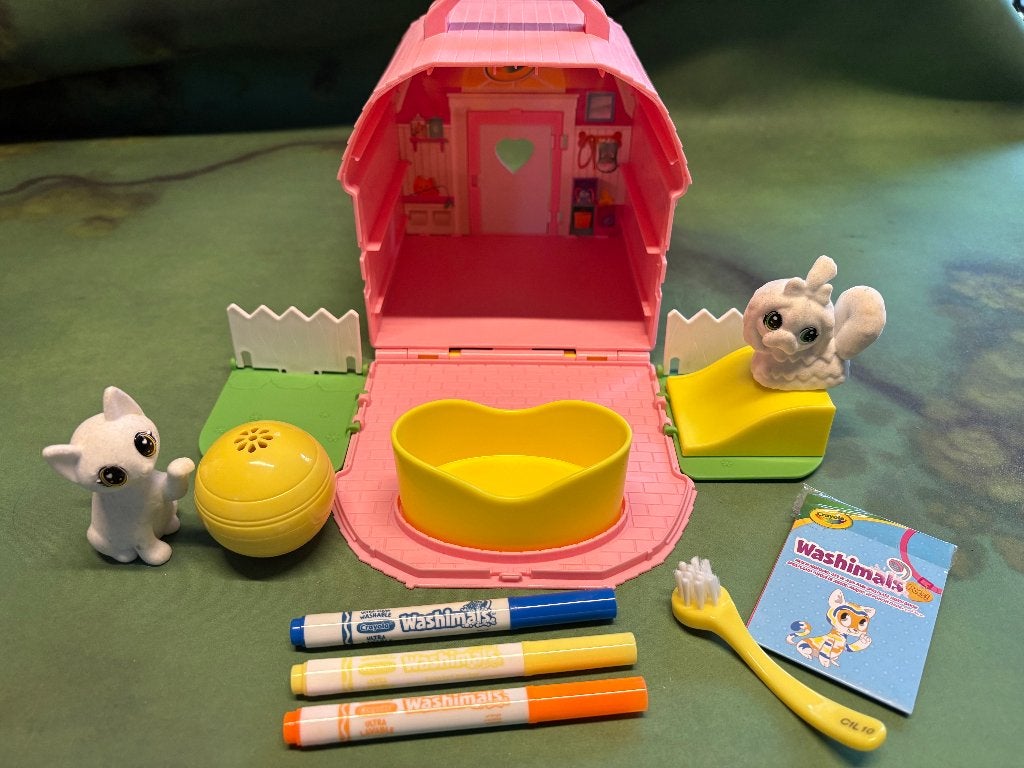 Washimals Speeltuin Hond + Kat - Crayola, Enlèvement ou Envoi, Comme neuf, Bricolage