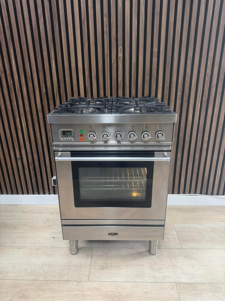 Luxe Rvs Boretti Fornuis 60 cm (Gratis bezorgen), Tuin en Terras, Ophalen of Verzenden, Zo goed als nieuw