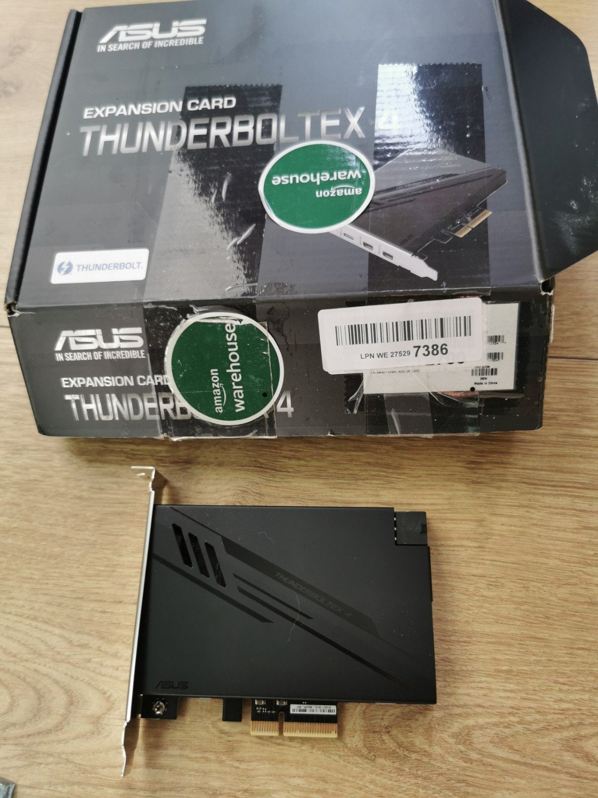 Asus thunderbolt 4 pci card, Informatique & Logiciels, Ordinateurs & Logiciels Autre, Enlèvement ou Envoi