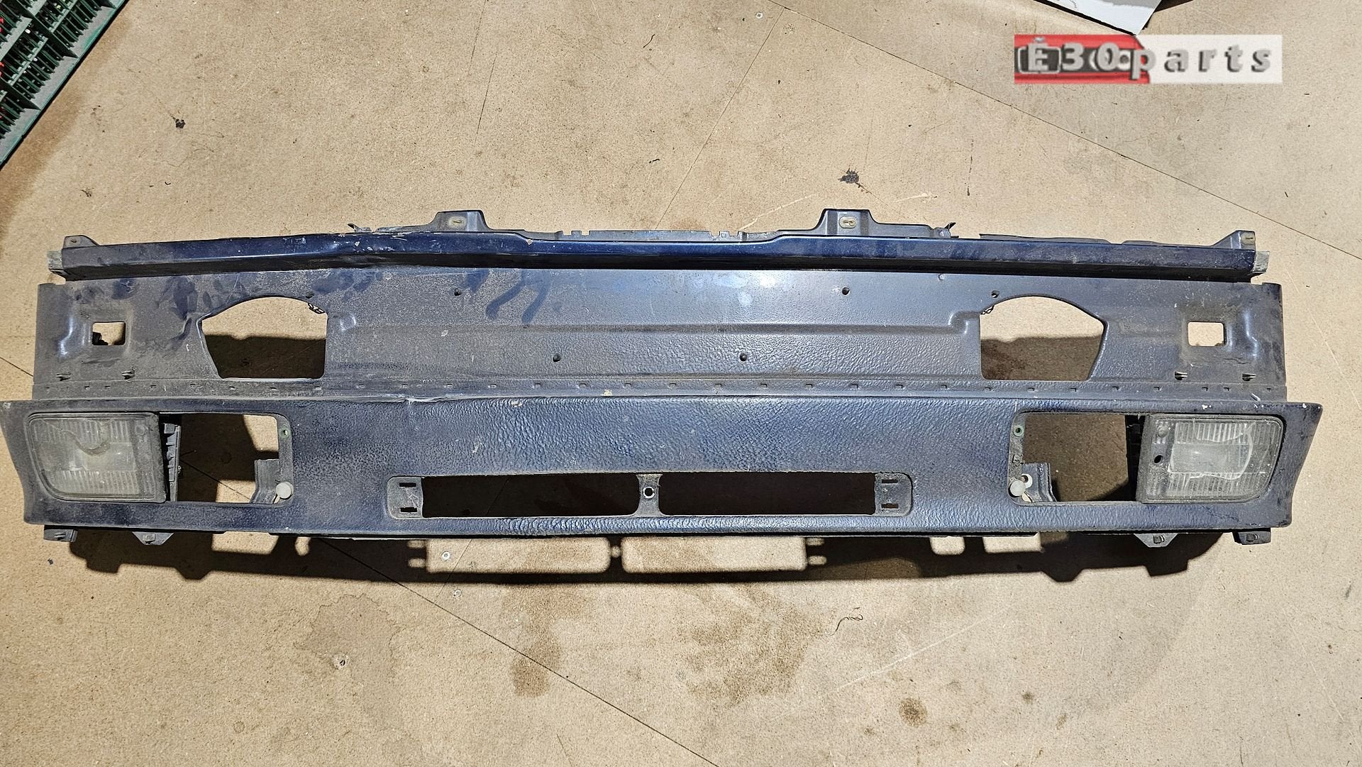 Voorfront front blauw gebruikt BMW E30 Type 2 1987- / cabrio, Auto-onderdelen, Gebruikt, -, Ophalen of Verzenden, Bumper