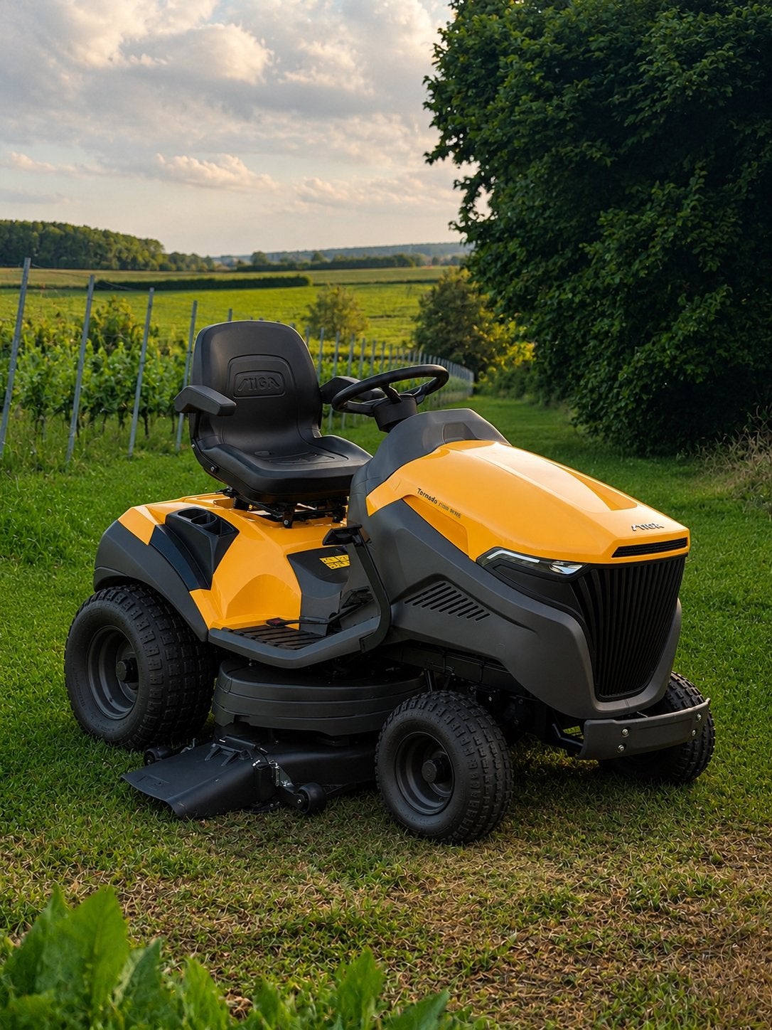 STIGA TORNADO 22 CV | Comme neuf | 5,4 heures de travail ‼️, Enlèvement, Neuf, Fonction de mulching, 90 à 120 cm