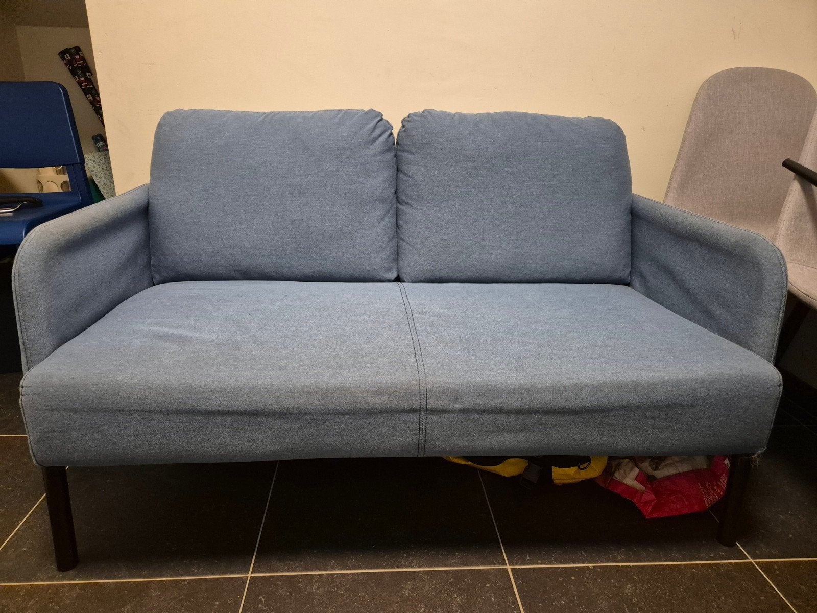 Chaise Ikea, Enlèvement, Bleu