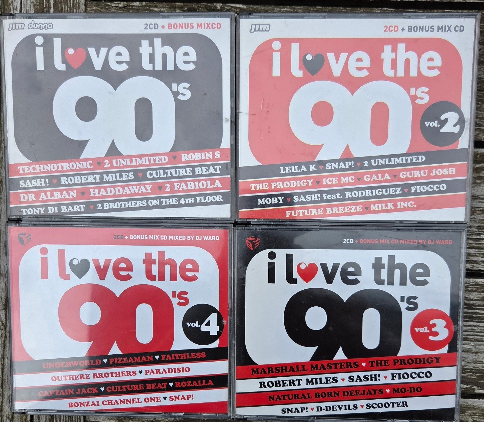i love the 90's cd's, Cd's en Dvd's, Ophalen of Verzenden