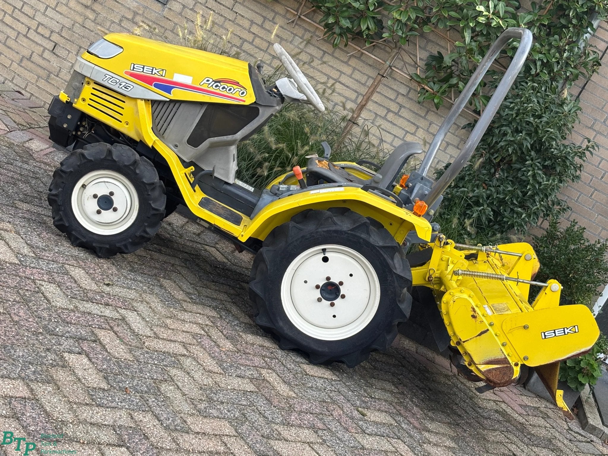 Iseki TC13 Minitractor incl. Freesmachine frees diesel tract