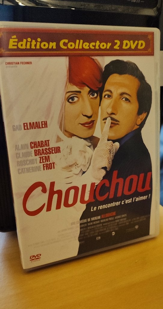 CHOUCHOU - Ed. 2 dvd (Gad Elmaleh), Ophalen of Verzenden, Gebruikt, Overige genres