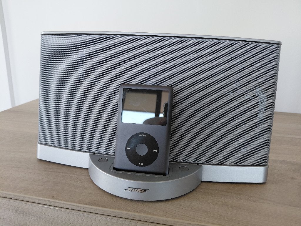 Ipod classic+speaker Bose, Ophalen, 40 GB en meer, Classic, Zo goed als nieuw