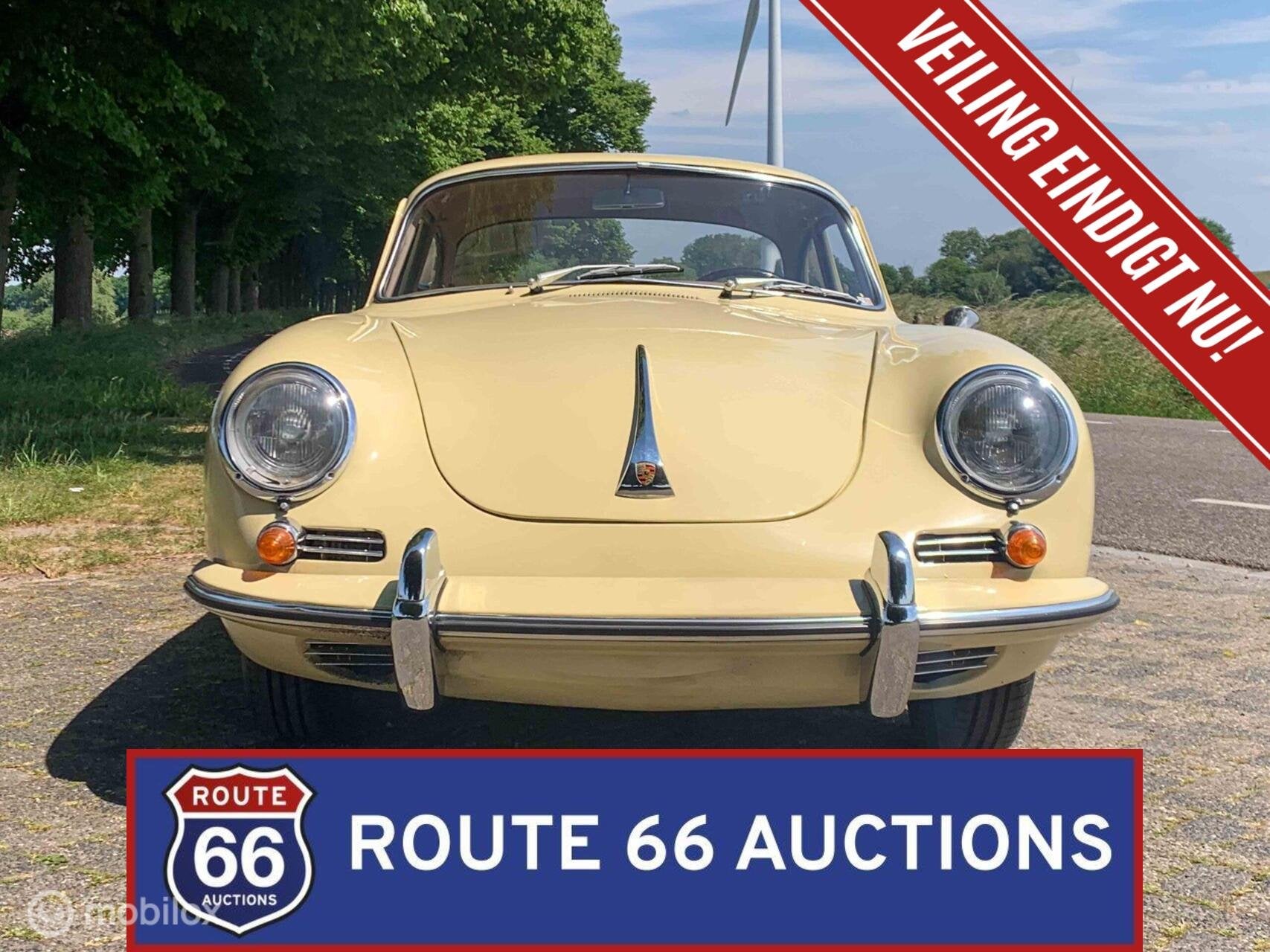 Porsche 356B Karmann Coupe | 1961 | Route 66 Auctions, Achat, Entreprise, Boîte manuelle, Autre carrosserie