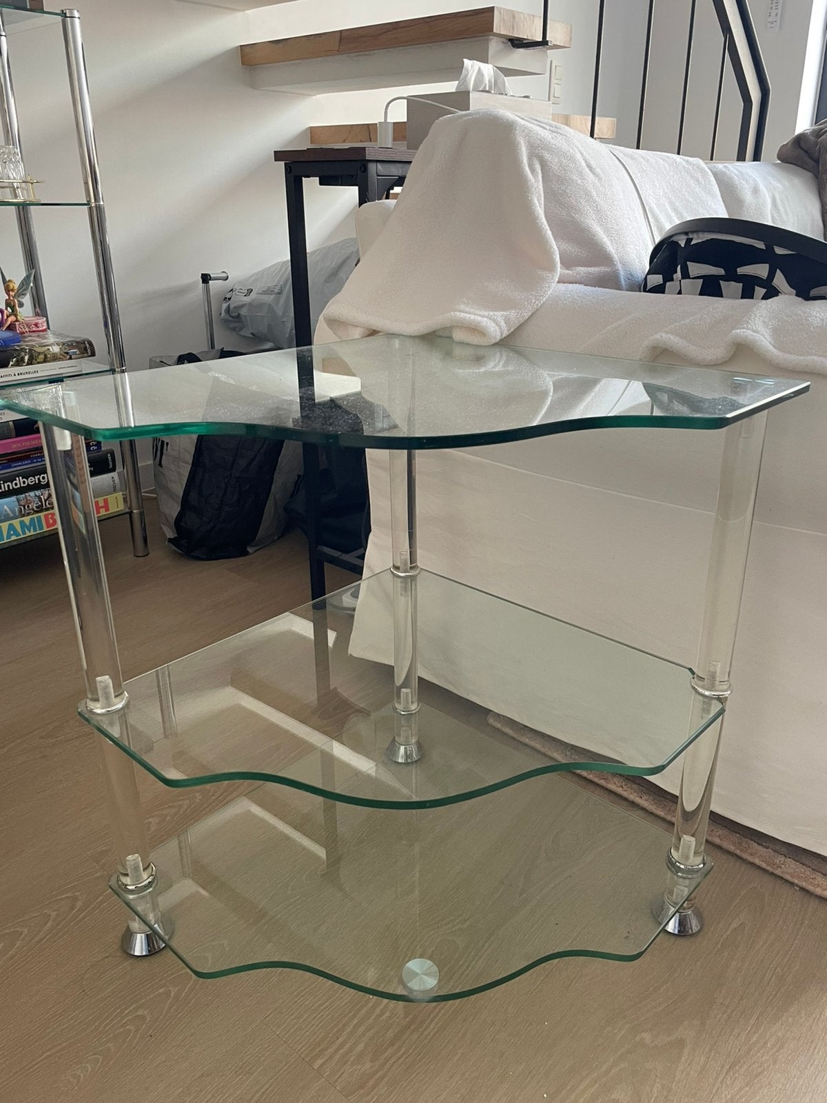 Etagere verre, Huis en Inrichting, Woonaccessoires | Etagères, Ophalen, Zo goed als nieuw