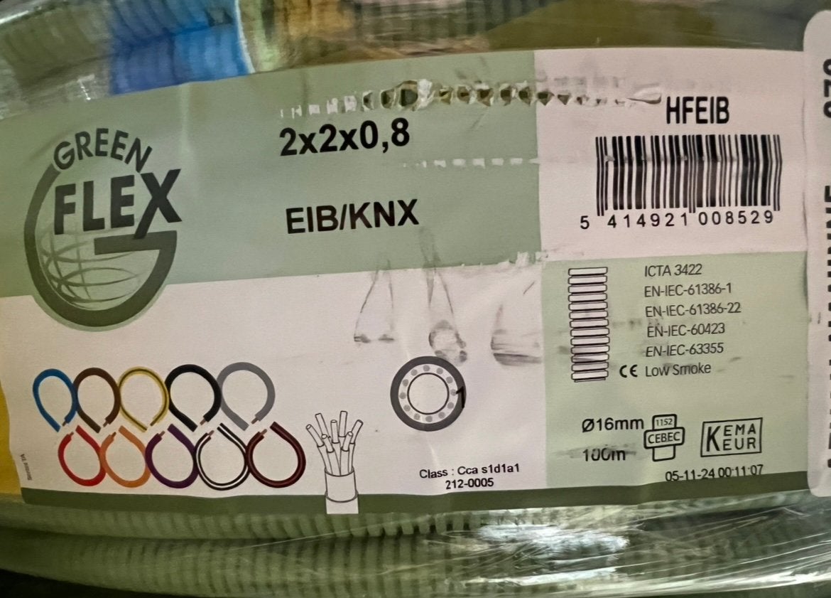 câble EIB/KNX, Ophalen, Zo goed als nieuw