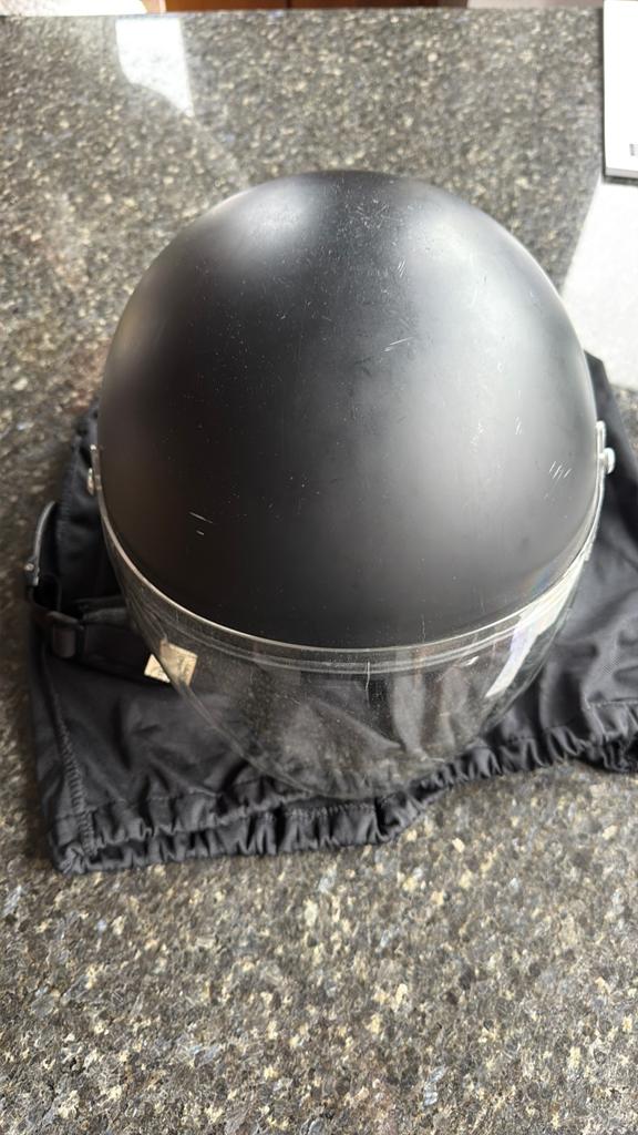 Vinz helm - mat zwart maat XS, Fietsen en Brommers, Brommerhelmen, Ophalen, Gebruikt, Extra small of kleiner