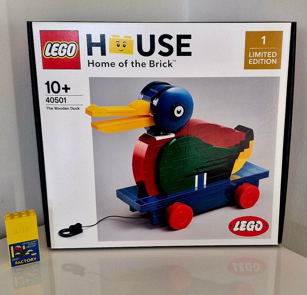Lego 40501 Le canard en bois (rare), Neuf, Non ouvert/scellé, Lego, Ensemble complet