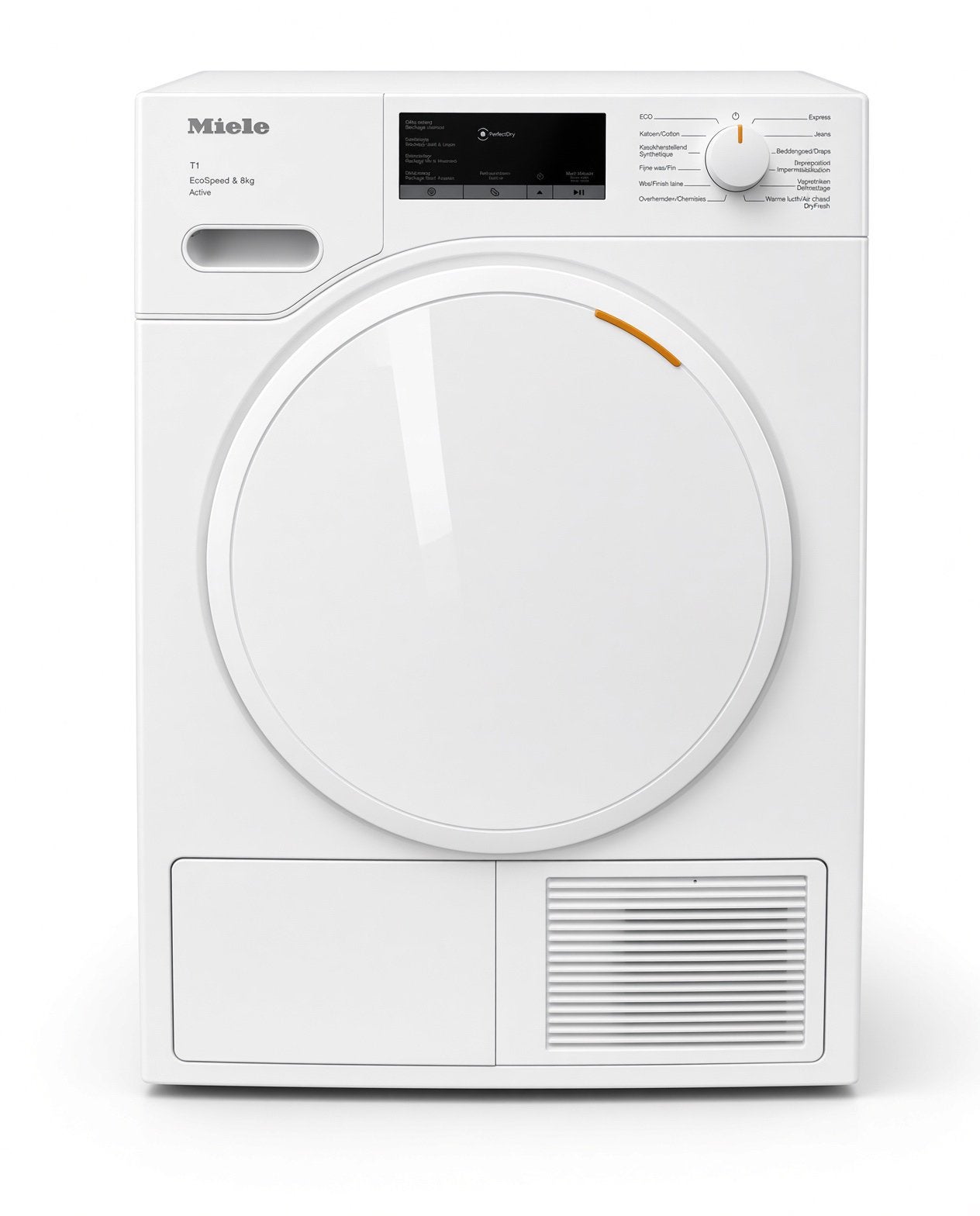 Sèche-linge Miele T1 EcoSpeed 8 kg Active – comme neuf, Electroménager, Enlèvement, Comme neuf