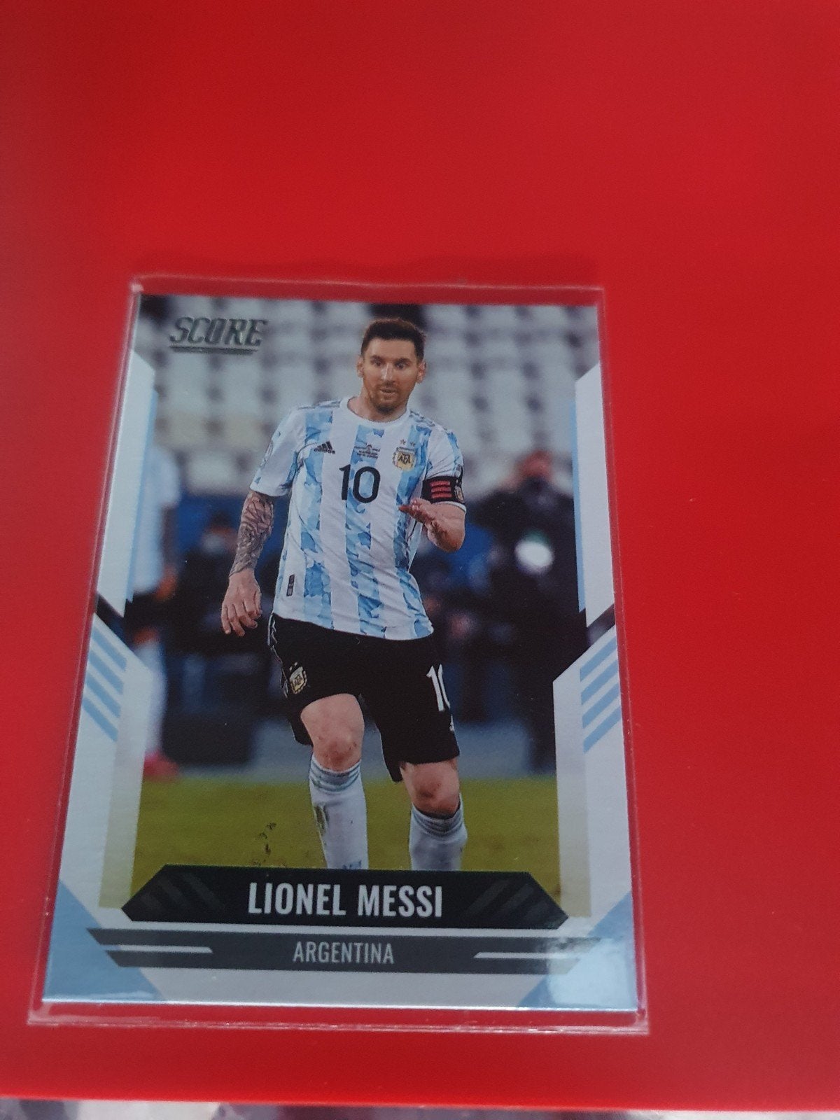 Score Panini 2021 de Lionel Messi en Argentine, Enlèvement ou Envoi, Neuf, Image