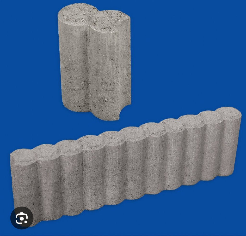 50 potelets en béton, Jardin & Terrasse, Traverses & Bordures, Bordure, 25 à 50 cm, Moins de 100 cm, Enlèvement