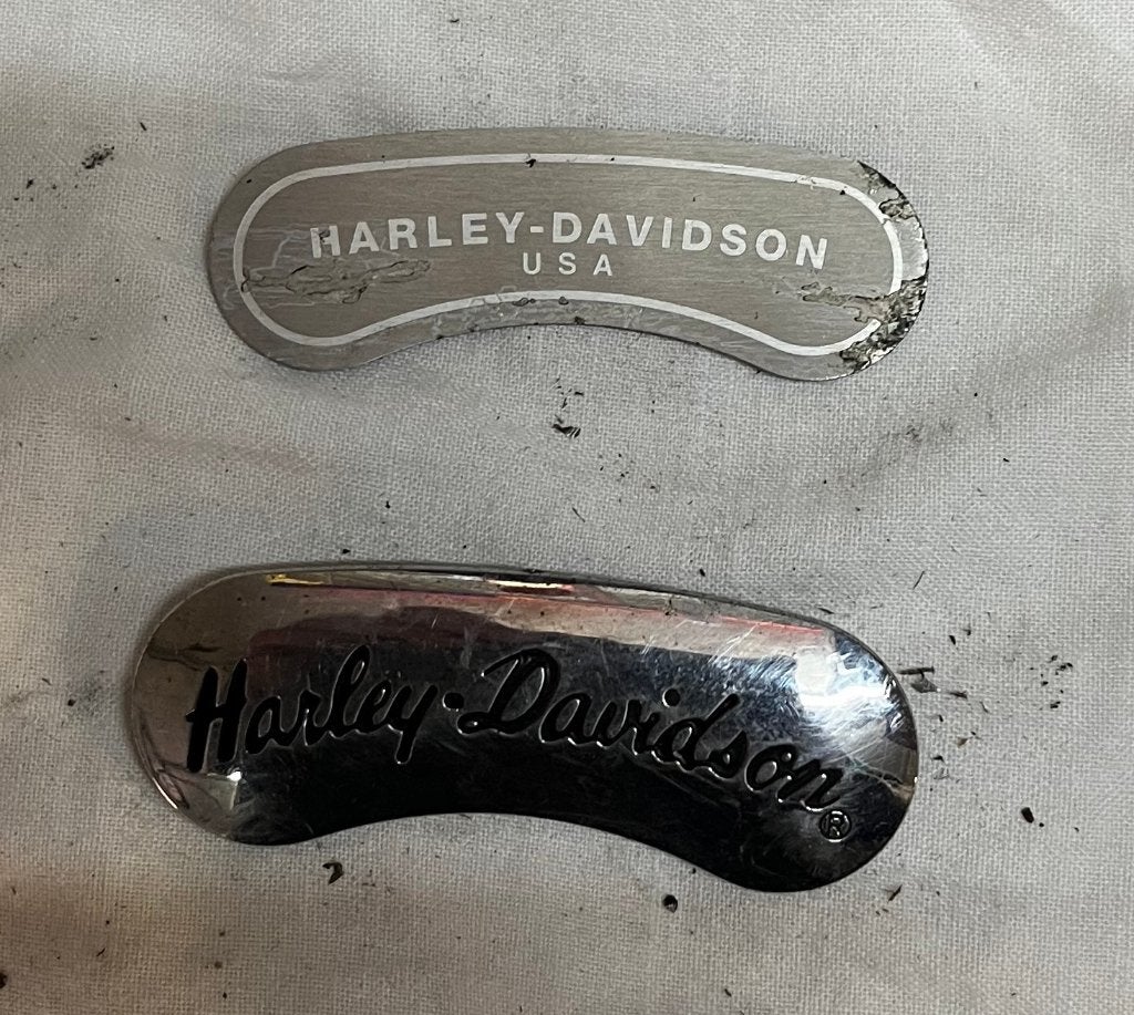 Harley twincam remklauw siercovers OEM nr 44476-99 & STD, Motoren, Onderdelen | Harley-Davidson, Ophalen, Gebruikt