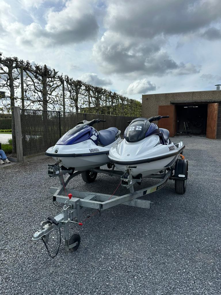 RIBA kantelbare jetskitrailer, Watersport en Boten, Ophalen, Jetskitrailer, 1500 tot 3000 kg, Kantelbaar