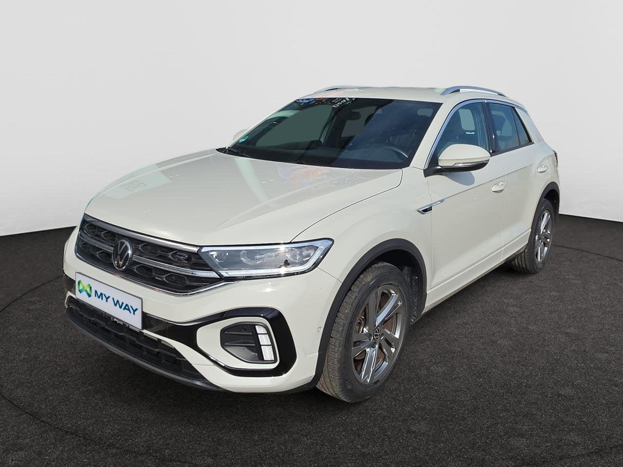 Volkswagen T-Roc 1.0 TSI R-Line, Auto's, 135 g/km, Handgeschakeld, Zilver of Grijs, T-Roc