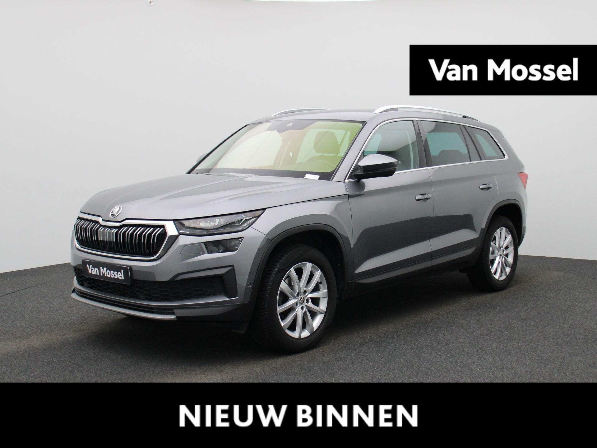 Skoda Kodiaq 1.5 TSI 110kW DSG7 Clever MEMORY SEATS | ZETEL-, Auto's, Stof, 4 cilinders, Bedrijf, Kodiaq