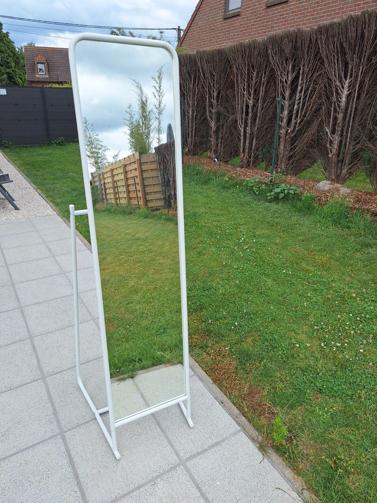 Miroir ikea knapper, Comme neuf, Rectangulaire, Moins de 50 cm, 150 à 200 cm