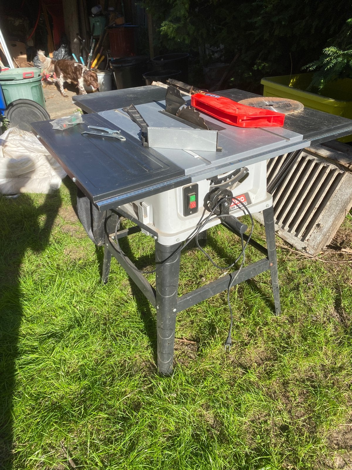 Scie à table électrique DURO, Enlèvement, Utilisé, Scie circulaire