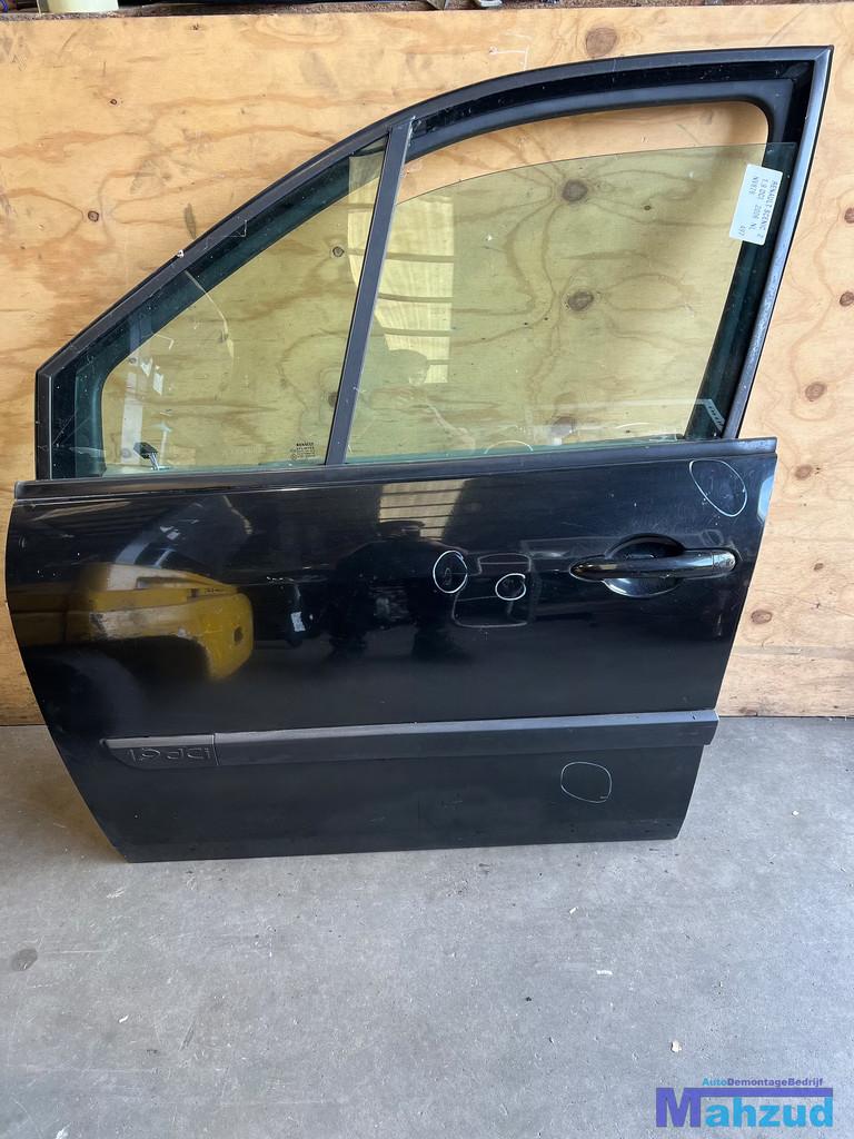 RENAULT SCENIC 2 Zwart links voor deur 2004-2009, Renault Group, Gebruikt, Contact.group@renault.com, Voor