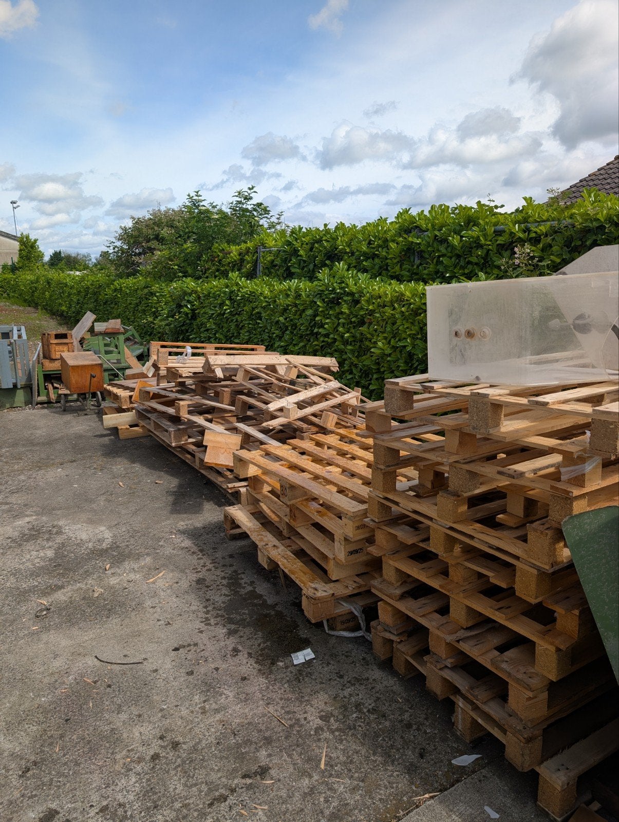 Gratis hout af te halen / Kortrijk, Enlèvement