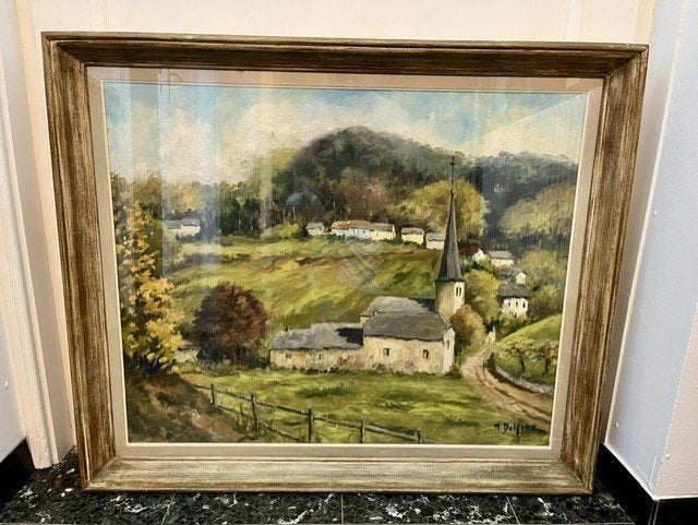 Tableau HENRI DELFELD., Antiquités & Art, Enlèvement
