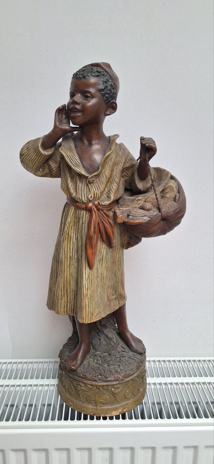 fantastique statue en terre cuite, Antiquités & Art, Enlèvement