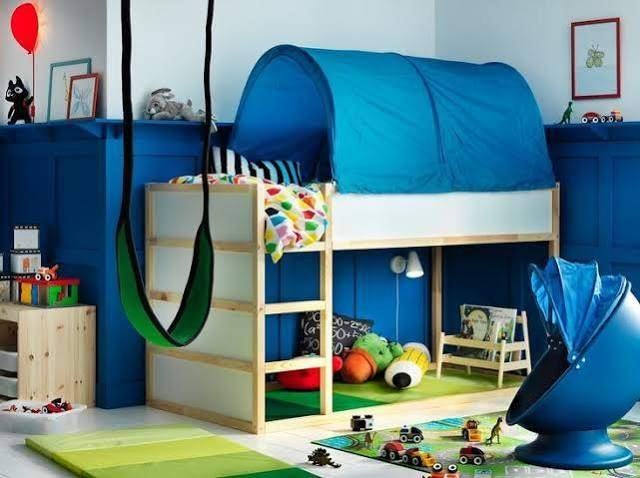 IKEA KURA bedtent, Ophalen of Verzenden, Zo goed als nieuw, Hoogslaper