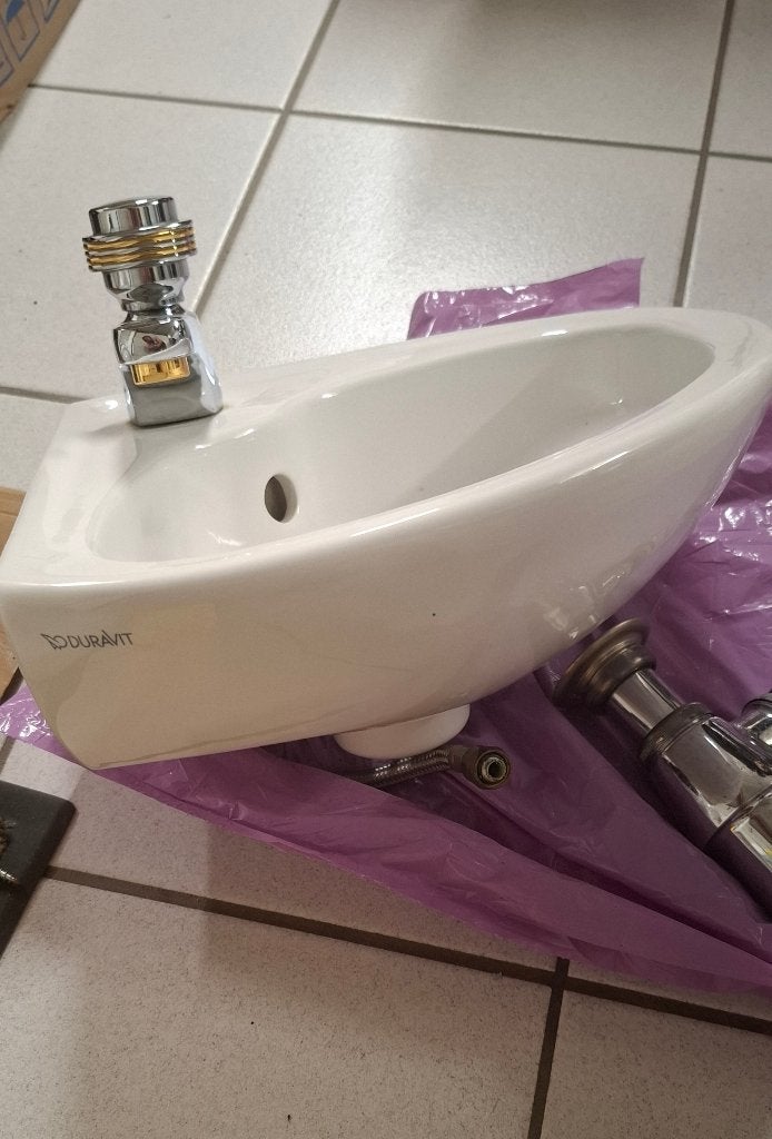 Handenwasser Duravit voor toilet, Ophalen, Zo goed als nieuw, Wastafel
