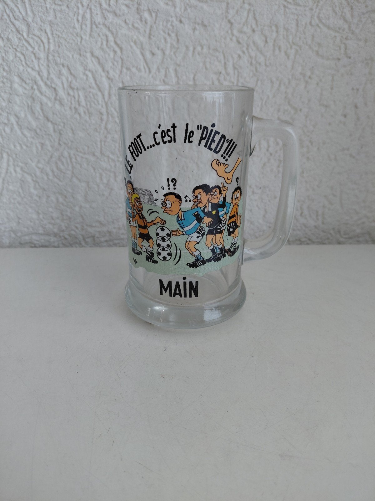 voetbal glas, Verzamelen, Ophalen of Verzenden