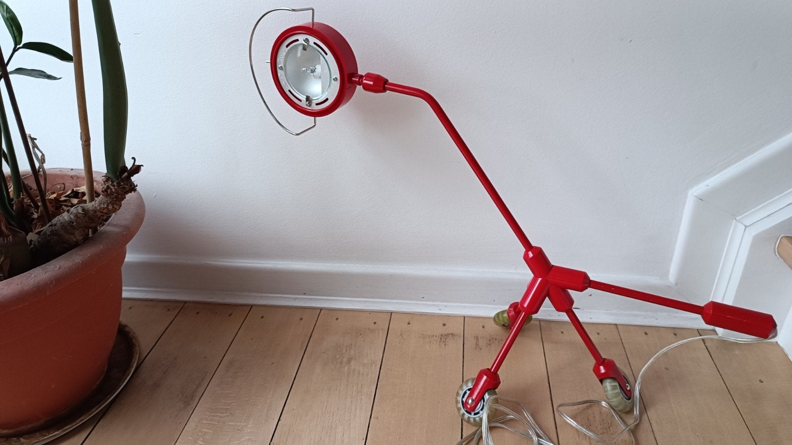 Lampe de table KILA Ikea 2001, Rouge, Enlèvement, IKEA