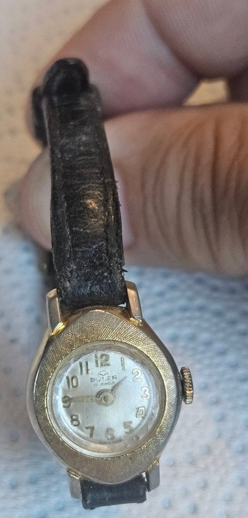 Montre Buler Femme 17 Rubis Suisse Vintage Ann.1950 (MW71), Enlèvement ou Envoi