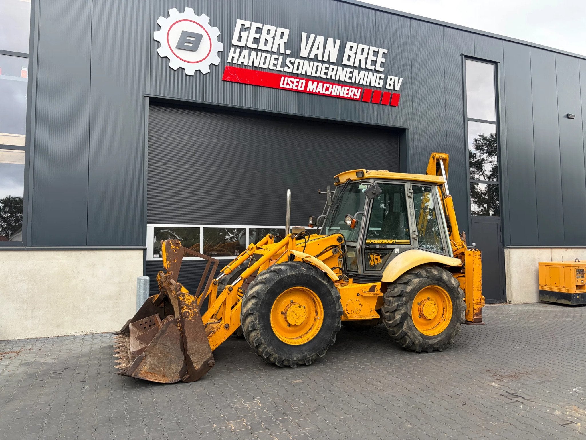 JCB 4CX graaflaadcombinatie/laadgraaf, Articles professionnels, Chargeuse-pelleteuse