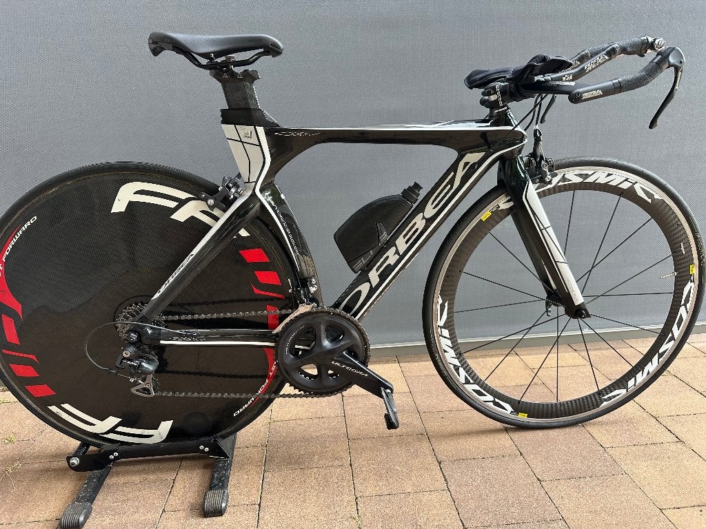 Orbea tijdritfiets - carbon, Ophalen, Gebruikt, Carbon, Velgrem