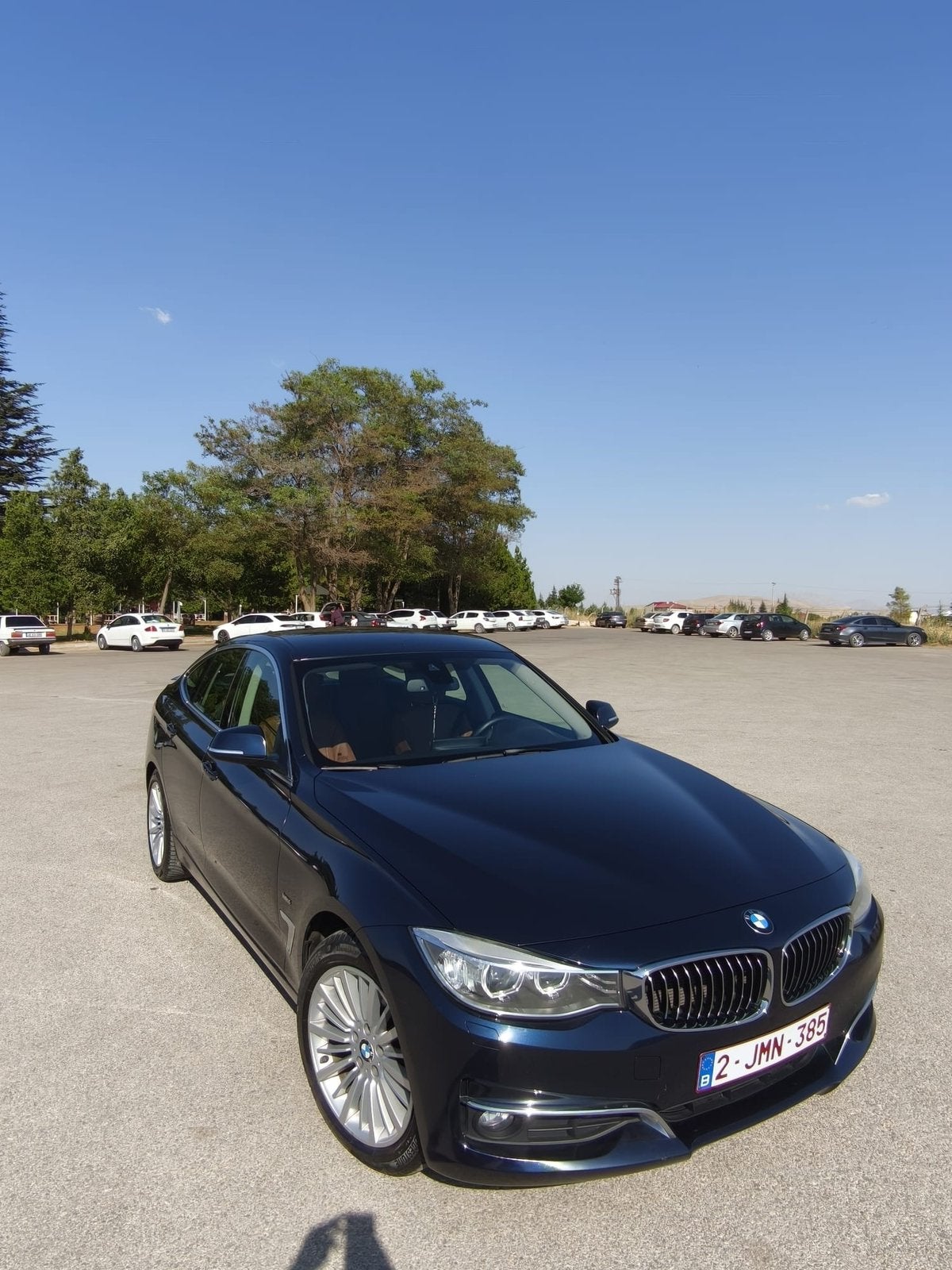 BMW 318 d luxury, Auto's, BMW, Automaat, Blauw, Bruin, Diesel