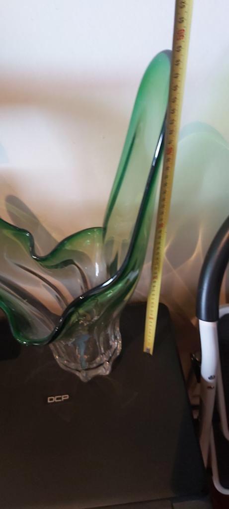 Grote antieke groene vaas, Antiek en Kunst, Ophalen