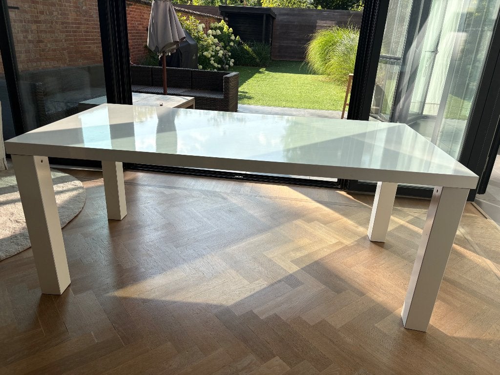 Eettafel, Ophalen, Gebruikt, 50 tot 100 cm, 150 tot 200 cm