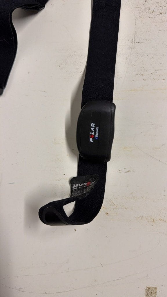 Polar Bluetooth hartslagmeter met borstband, Sports & Fitness, Enlèvement ou Envoi, Utilisé, Polar, Avec ceinture thoracique