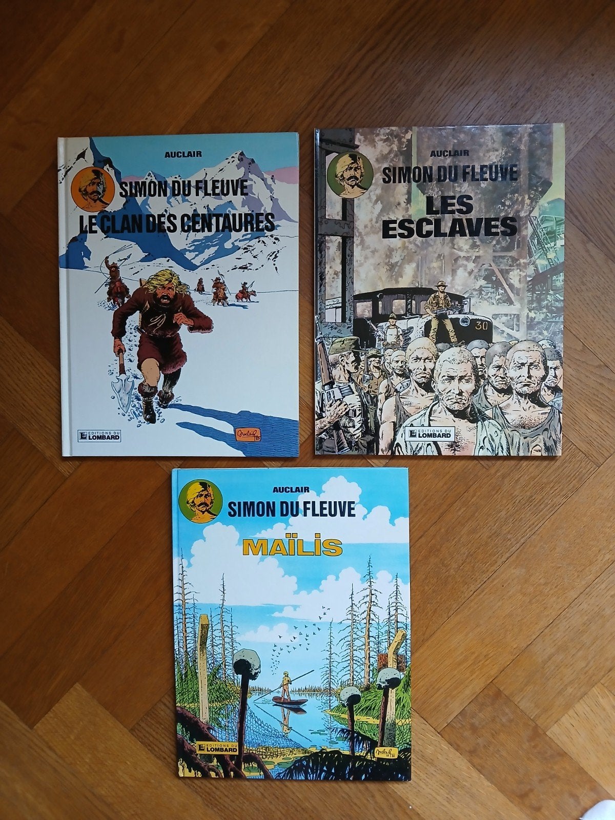 Simon du fleuve Tomes 1 à 3 Auclair, Série complète ou Série, Enlèvement ou Envoi, Comme neuf