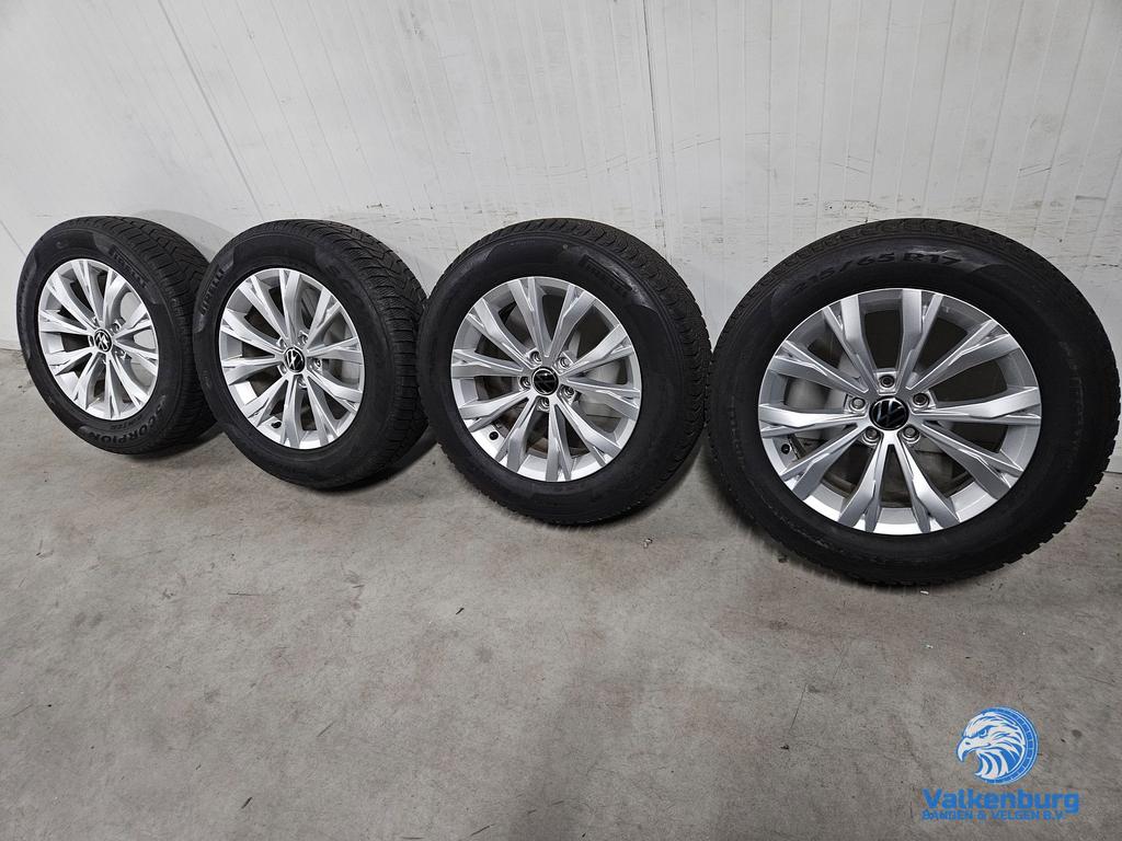 6mm! Originele VW Tiguan II 5NA Montana 17 inch velgen 5x112, Auto-onderdelen, Banden en Velgen, -, -, Banden en Velgen, 17 inch