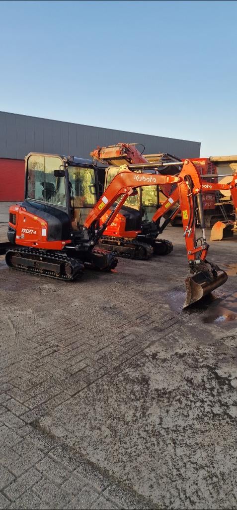 Graafmachine Kubota kx027-4  2021, Ophalen, Graafmachine