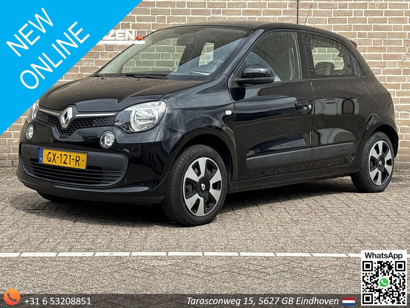 Renault Twingo 1.0 SCe Expression | € 3.200,- NETTO! | 5-Deu, Autos, Renault, Entreprise, Boîte manuelle, Noir, 95 g/km