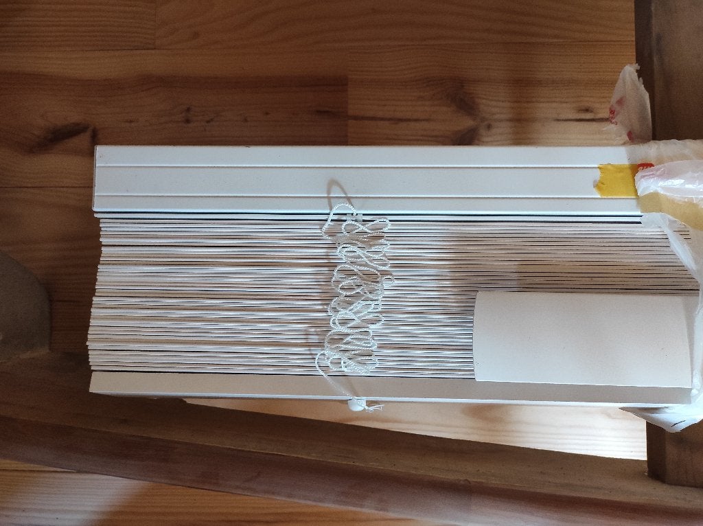 houten lamellen, Huis en Inrichting, Ophalen, Wit, Lamellen, Nieuw